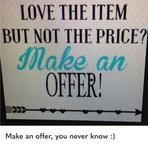 Make an Offer Sign